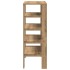 Zapatero artesanal de madera contrachapada 61x32x87,5