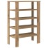 Zapatero artesanal de madera contrachapada 61x32x87,5