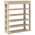 Mueble zapatero madera de ingeniería roble sonoma 80x30x98