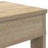 Mueble zapatero madera de ingeniería roble sonoma 80x30x98