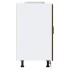 Mueble bajo para fregadero Kalmar roble marrón 60x46x81,5