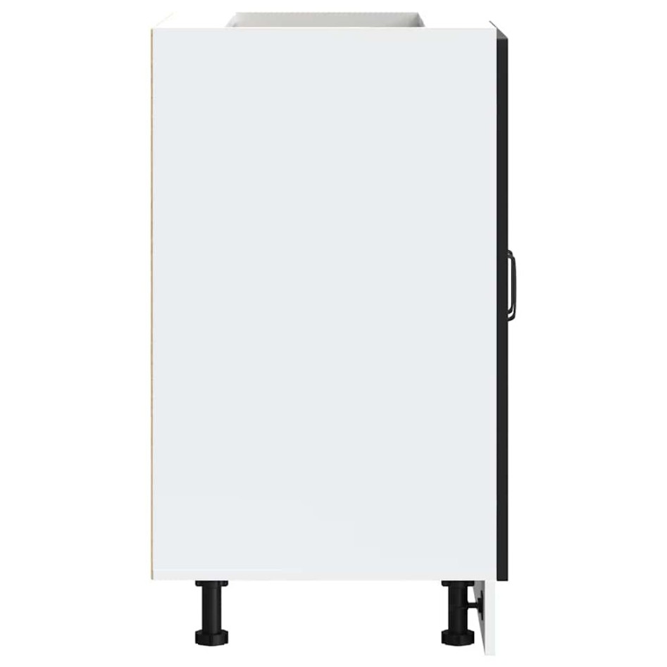 Mueble bajo para fregadero Kalmar negro 60x46x81,5