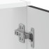 Mueble bajo para fregadero Kalmar negro 60x46x81,5
