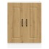 Mueble bajo para fregadero Kalmar roble artesanal 60x46x81,5