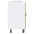 Mueble bajo para fregadero Kalmar roble artesanal 60x46x81,5