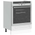 Mueble de horno Kalmar blanco madera