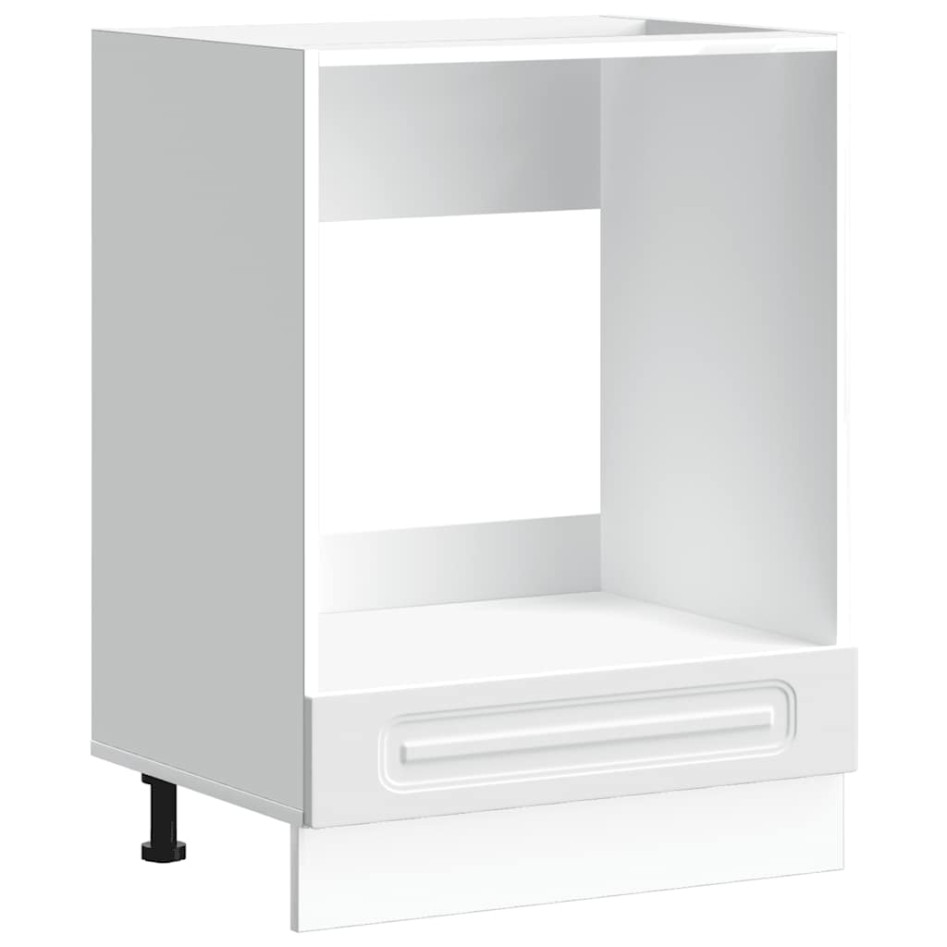 Mueble de horno Kalmar blanco madera