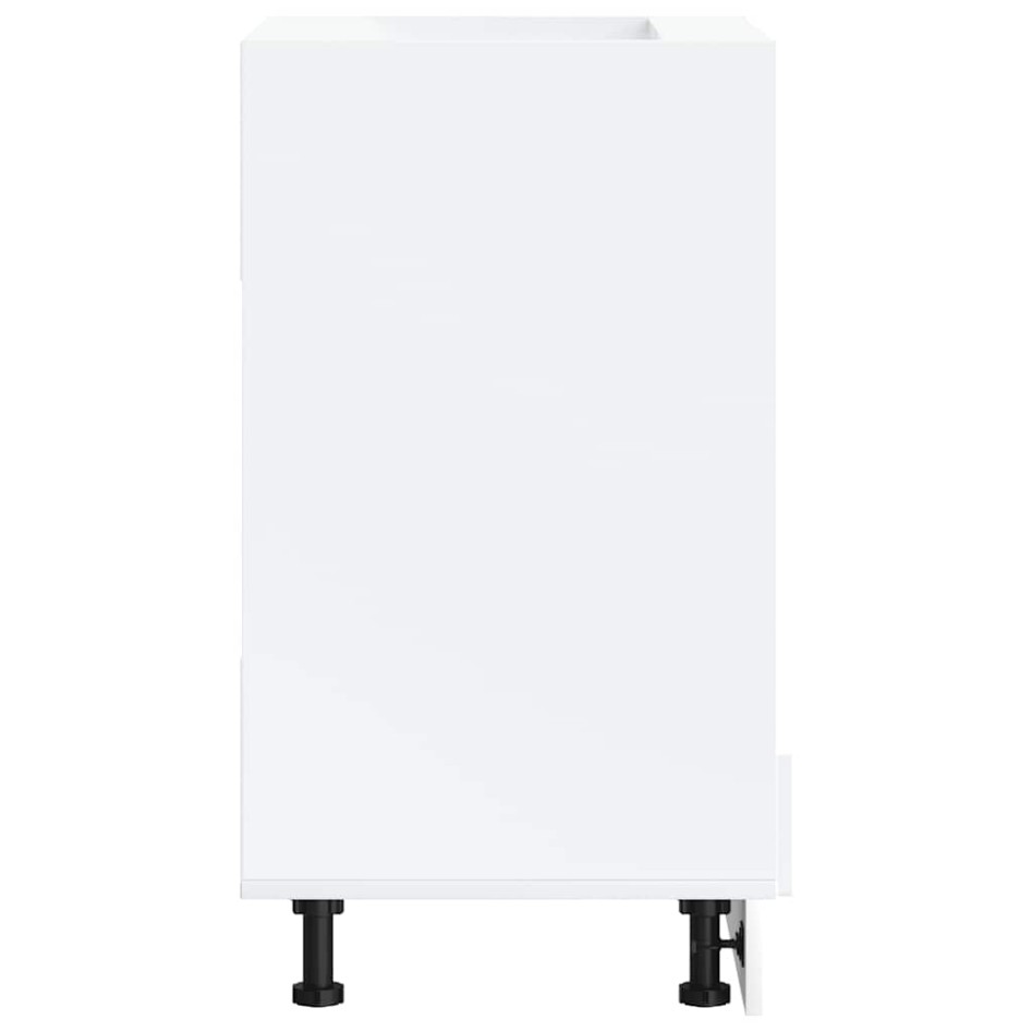 Mueble de horno Kalmar blanco madera