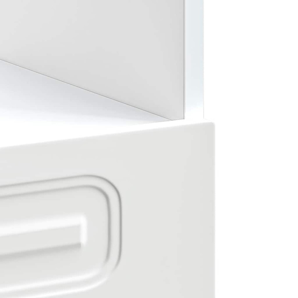 Mueble de horno Kalmar blanco madera