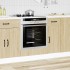 Mueble de horno Kalmar roble sonoma madera