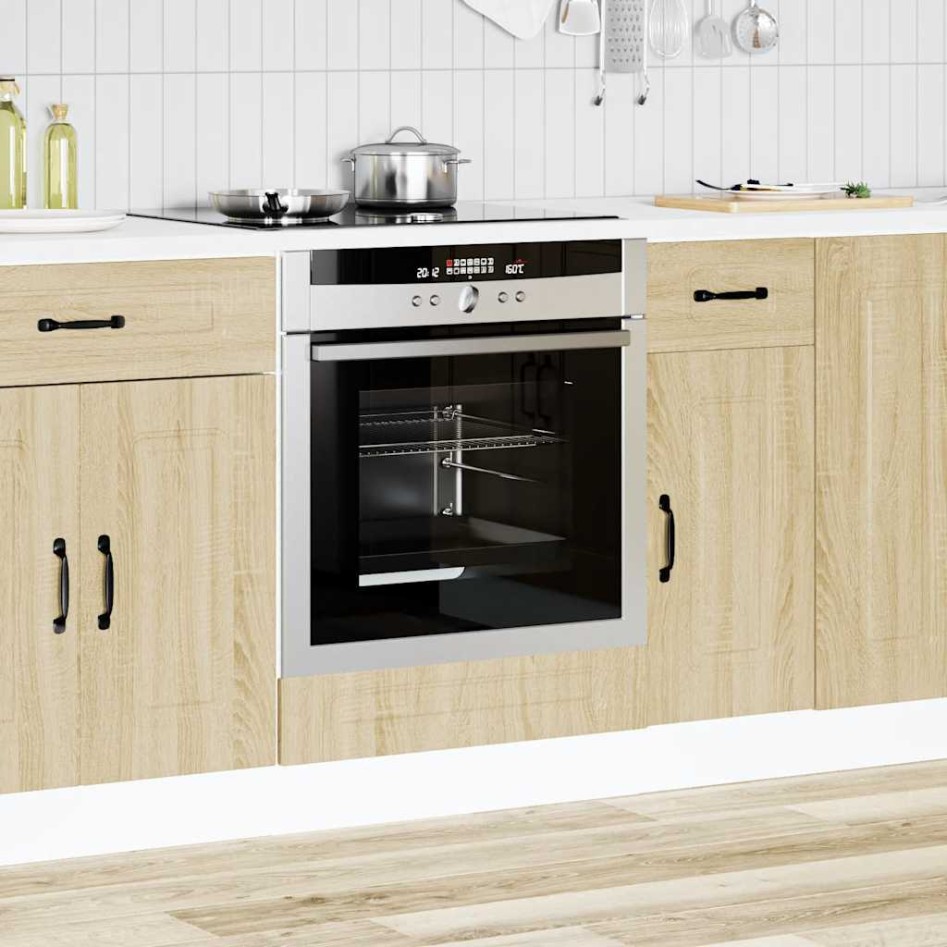 Mueble de horno Kalmar roble sonoma madera