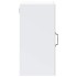 Armario pared cocina puerta cristal Kalmar blanca alto