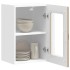 Armario pared cocina puerta de cristal Kalmar roble
