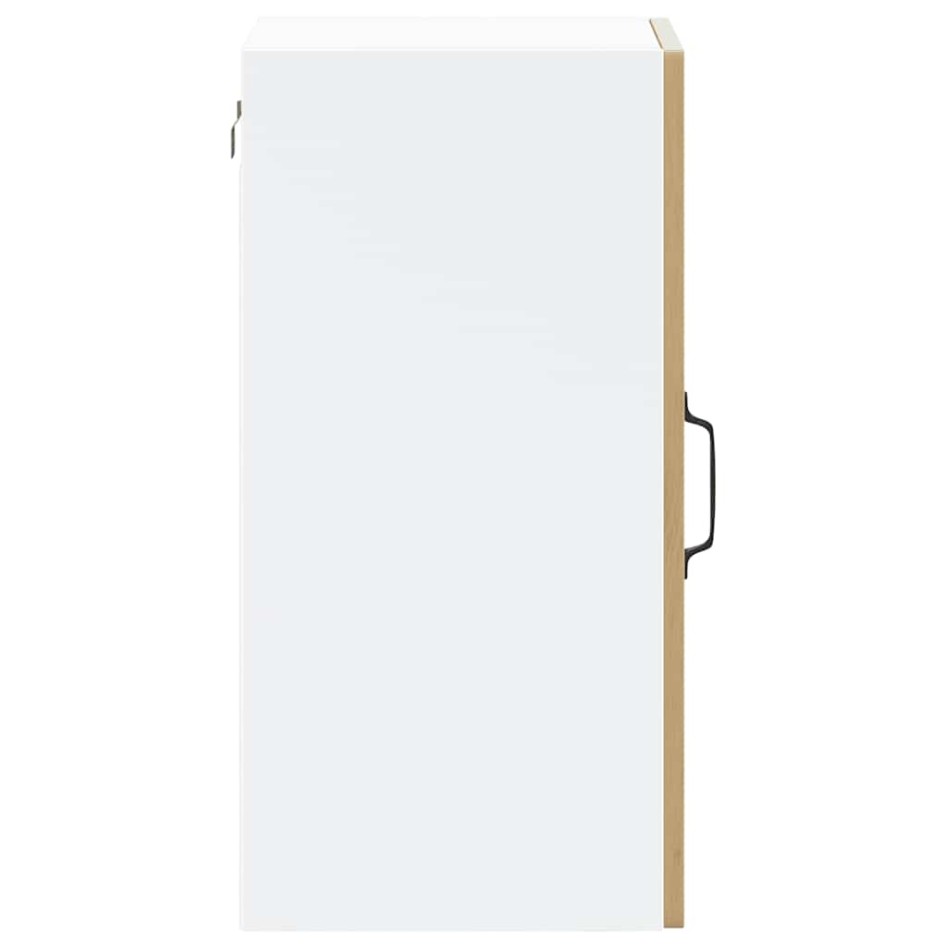 Armario pared cocina puerta de cristal Kalmar roble