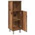 Armario de baño madera contrachapada envejecida 30x30x95