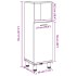 Armario de baño madera contrachapada envejecida 30x30x95