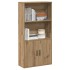 Estantería de madera de ingeniería roble artisan 60x24x120