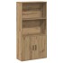 Estantería de madera de ingeniería roble artisan 60x24x120