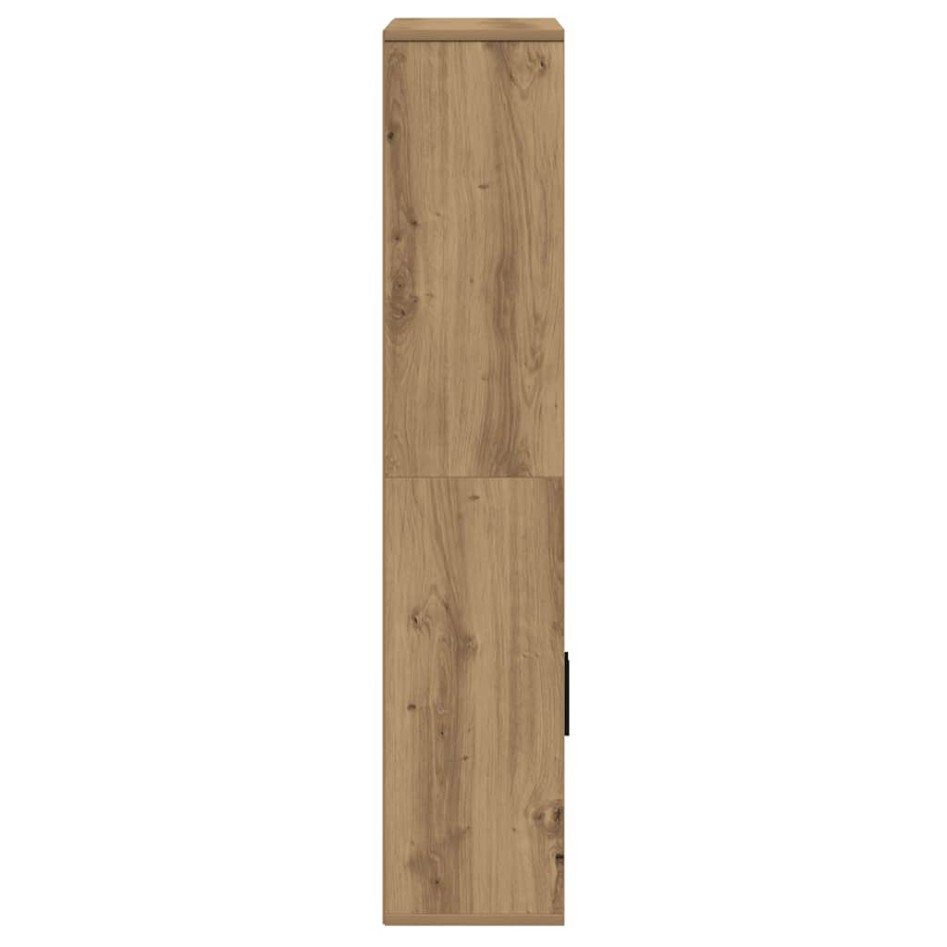 Estantería de madera de ingeniería roble artisan 60x24x120