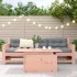 Mesa de jardín madera maciza Douglas 100x50x75