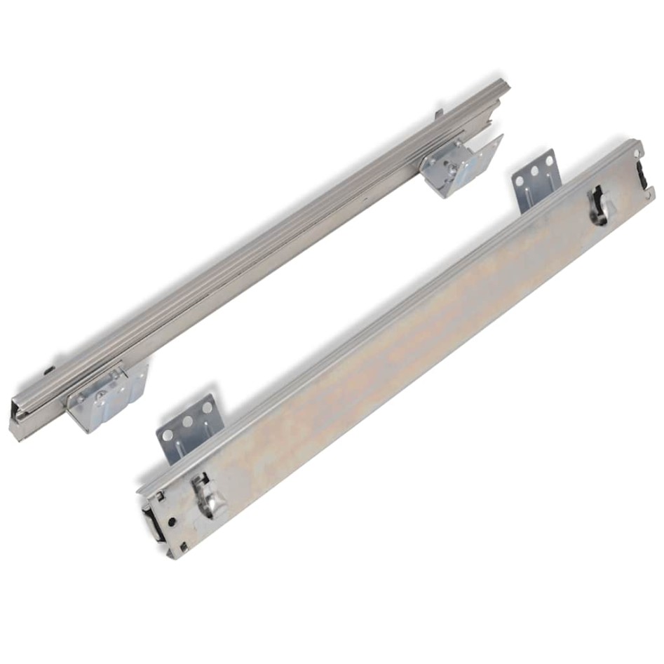 Bandejas de alambre extraíbles 2 unidades plateado 300