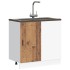 Mueble bajo de cocina porto madera vieja madera