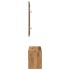 Set de muebles recibidor madera contrachapada roble