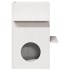 Casa para gatos madera maciza pino blanca 43x43x60