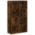 Estantería madera de ingeniería roble ahumado 60x24x101,5