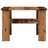 Mesa de centro madera contrachapada madera antigua 60x60x42