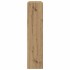 Estantería/divisor de espacios roble artisan 105x24x102