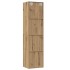 Mueble TV/Librería madera vieja 36x30x143cm madera