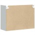 Armario pared para cocina puerta cristal Porto blanco