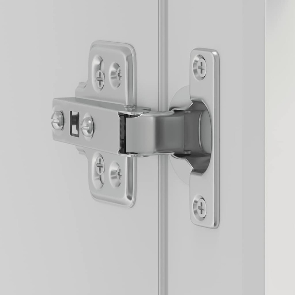 Armario pared para cocina puerta cristal Porto blanco