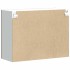 Armario de pared para cocina puerta cristal Porto roble