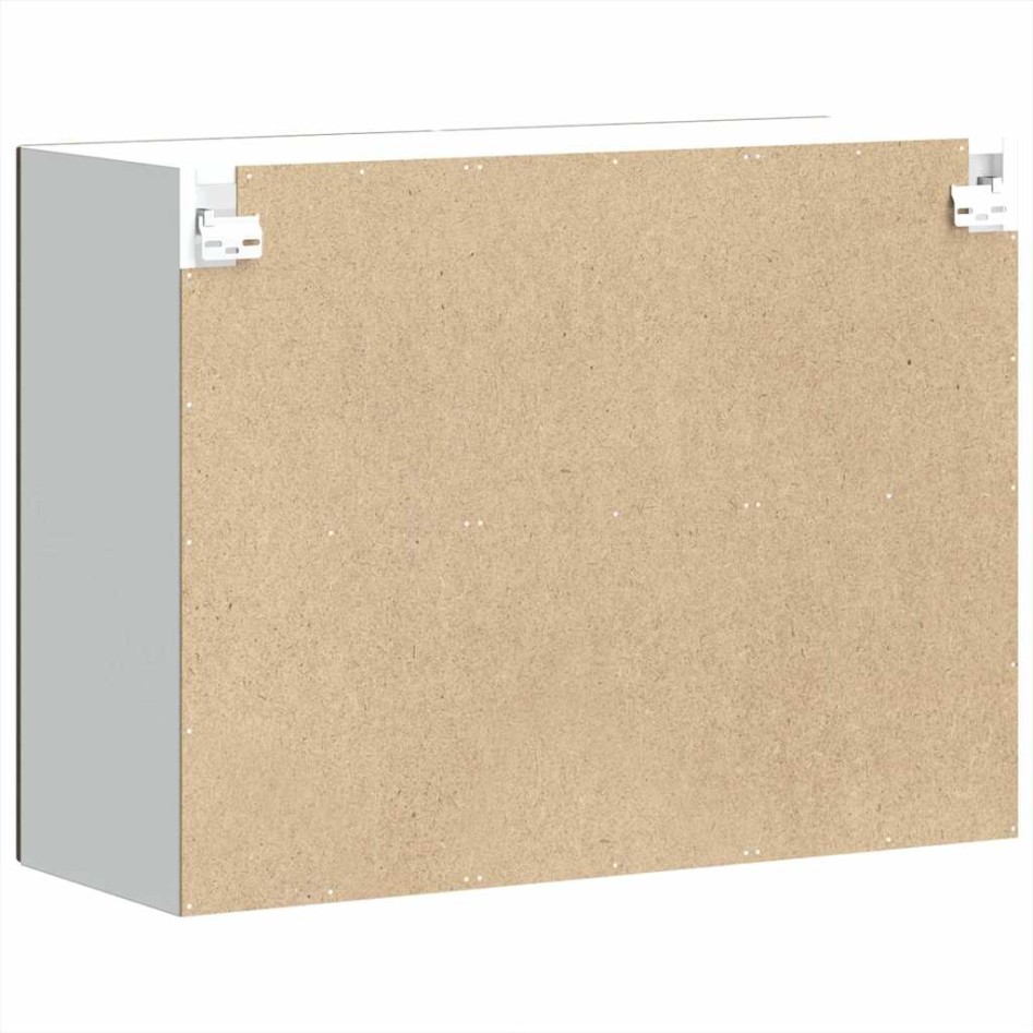 Armario de pared para cocina puerta cristal Porto roble