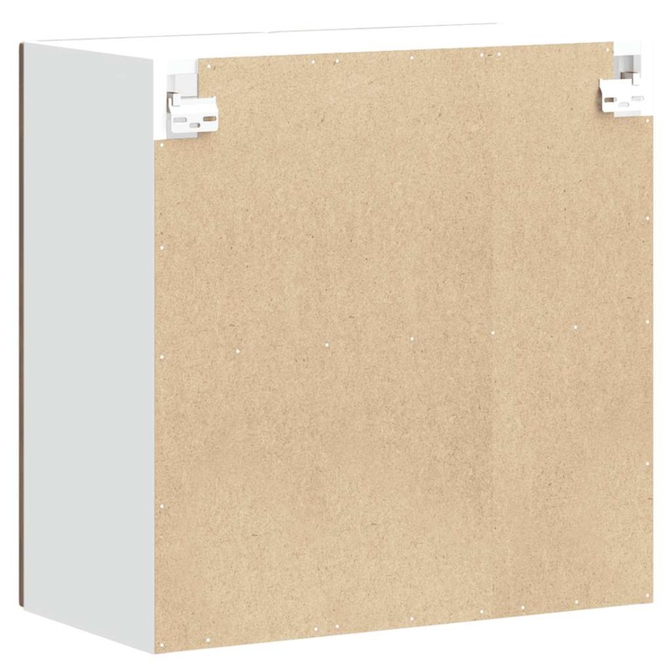 Armario pared cocina puerta de cristal Kalmar roble