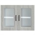 Armario pared cocina puerta de cristal Kalmar sonoma