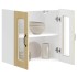 Armario pared cocina puerta de cristal Kalmar roble