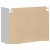 Armario pared cocina puerta de cristal Kalmar gris