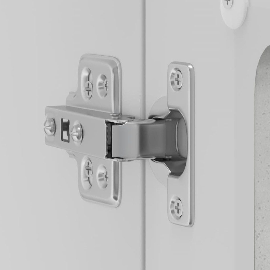 Armario pared cocina puerta de cristal Kalmar gris