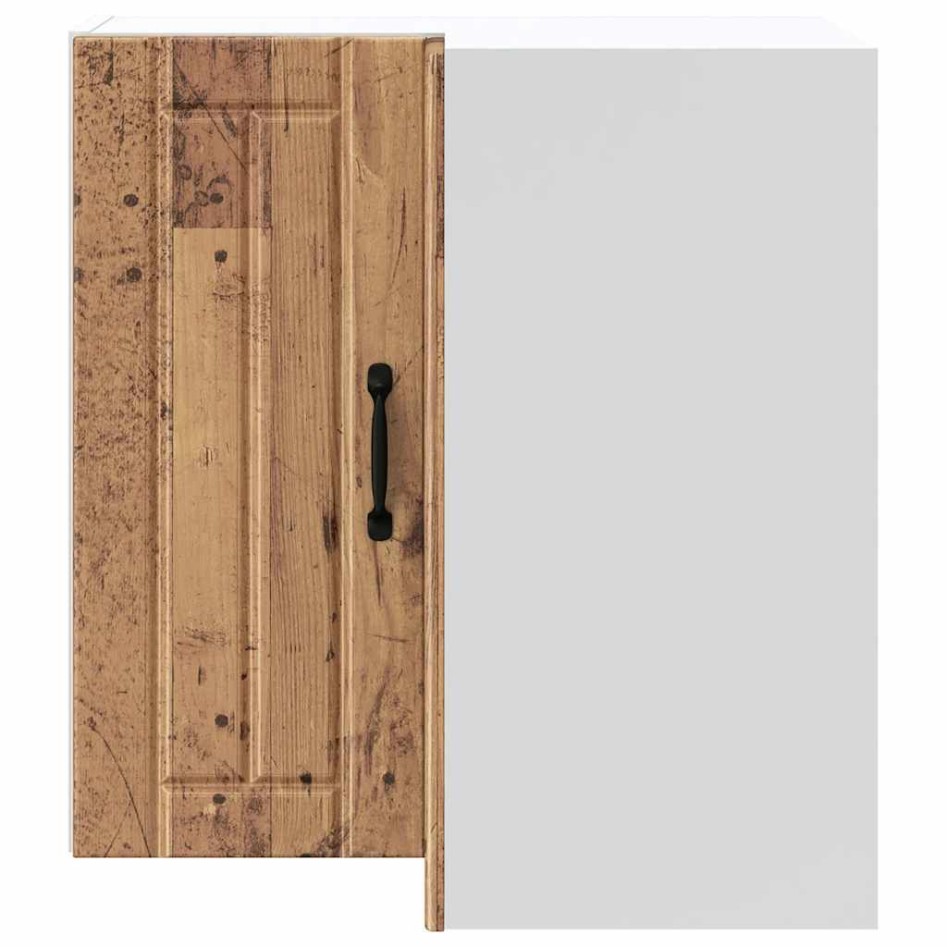 Mueble de cocina esquina pared Lucca madera