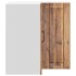 Mueble de cocina esquina pared Lucca madera