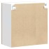 Armario pared cocina puerta de cristal Lucca madera