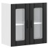 Armario pared cocina puerta de cristal Lucca