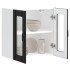Armario pared cocina puerta de cristal Lucca