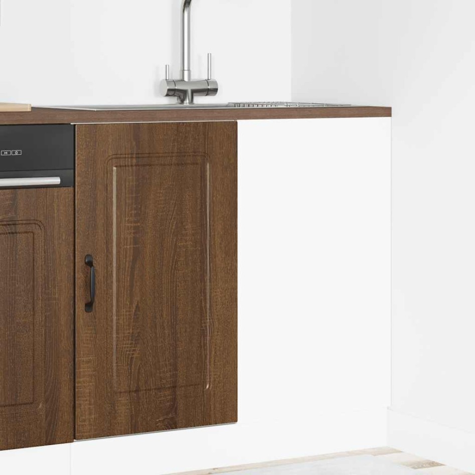 Mueble bajo de cocina Kalmar madera ingeniería de roble