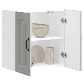 Armario de pared cocina Kalmar madera ingeniería gris