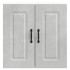 Armario de pared cocina Kalmar madera ingeniería gris