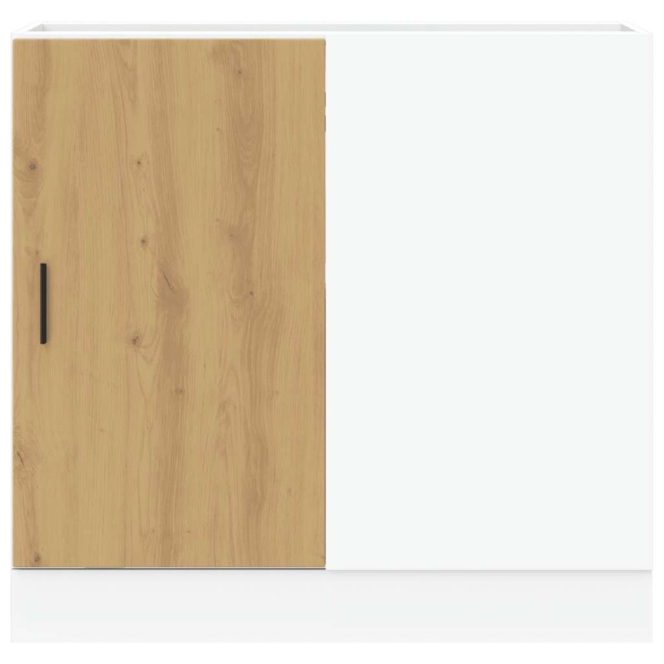 Mueble bajo para fregadero madera de ingeniería roble